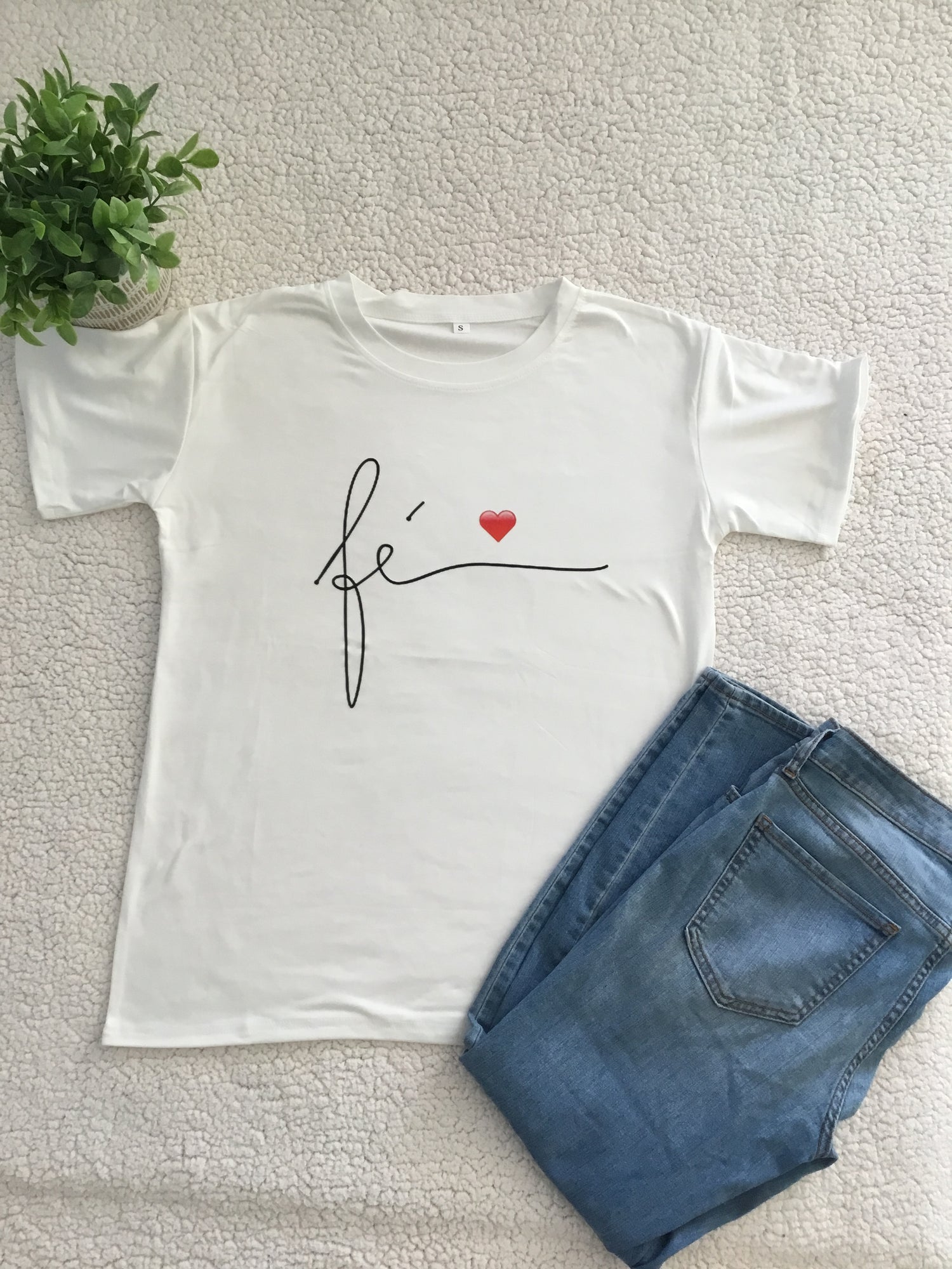 Colección de Tshirt Fé y Faith