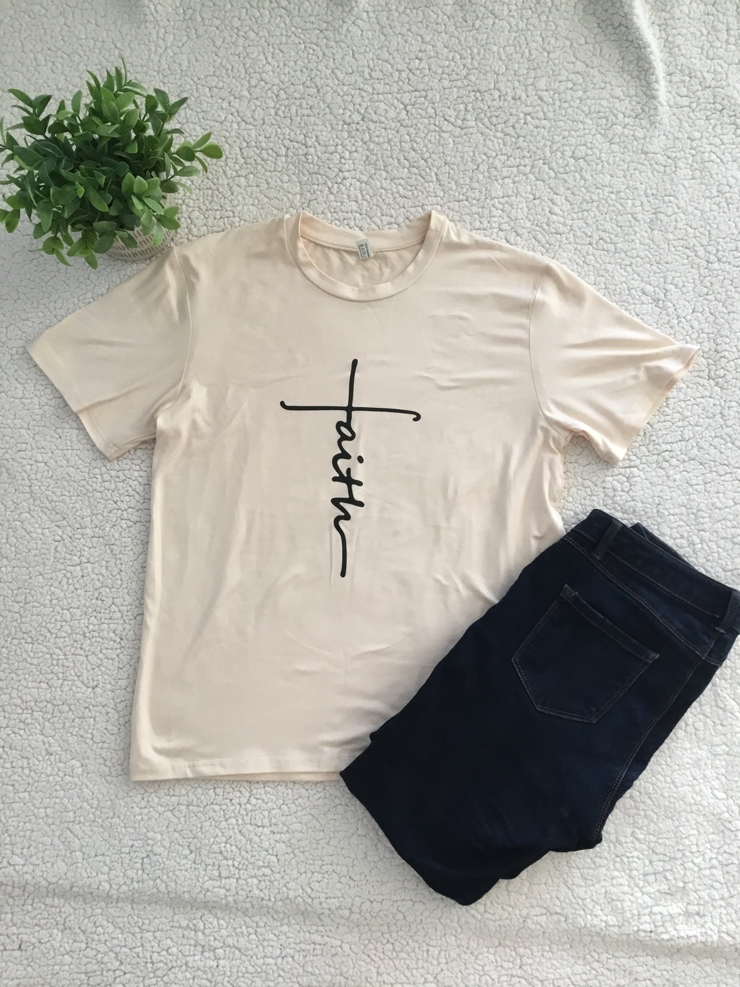 Tshirt Faith Crema