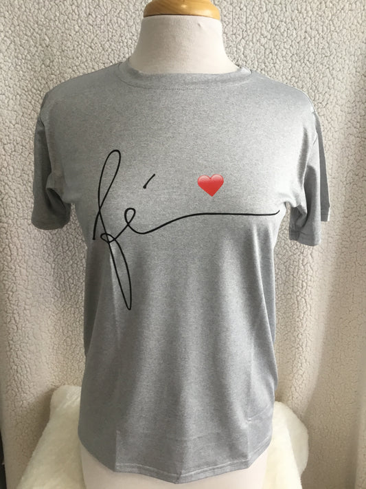 Tshirt Fé Gris