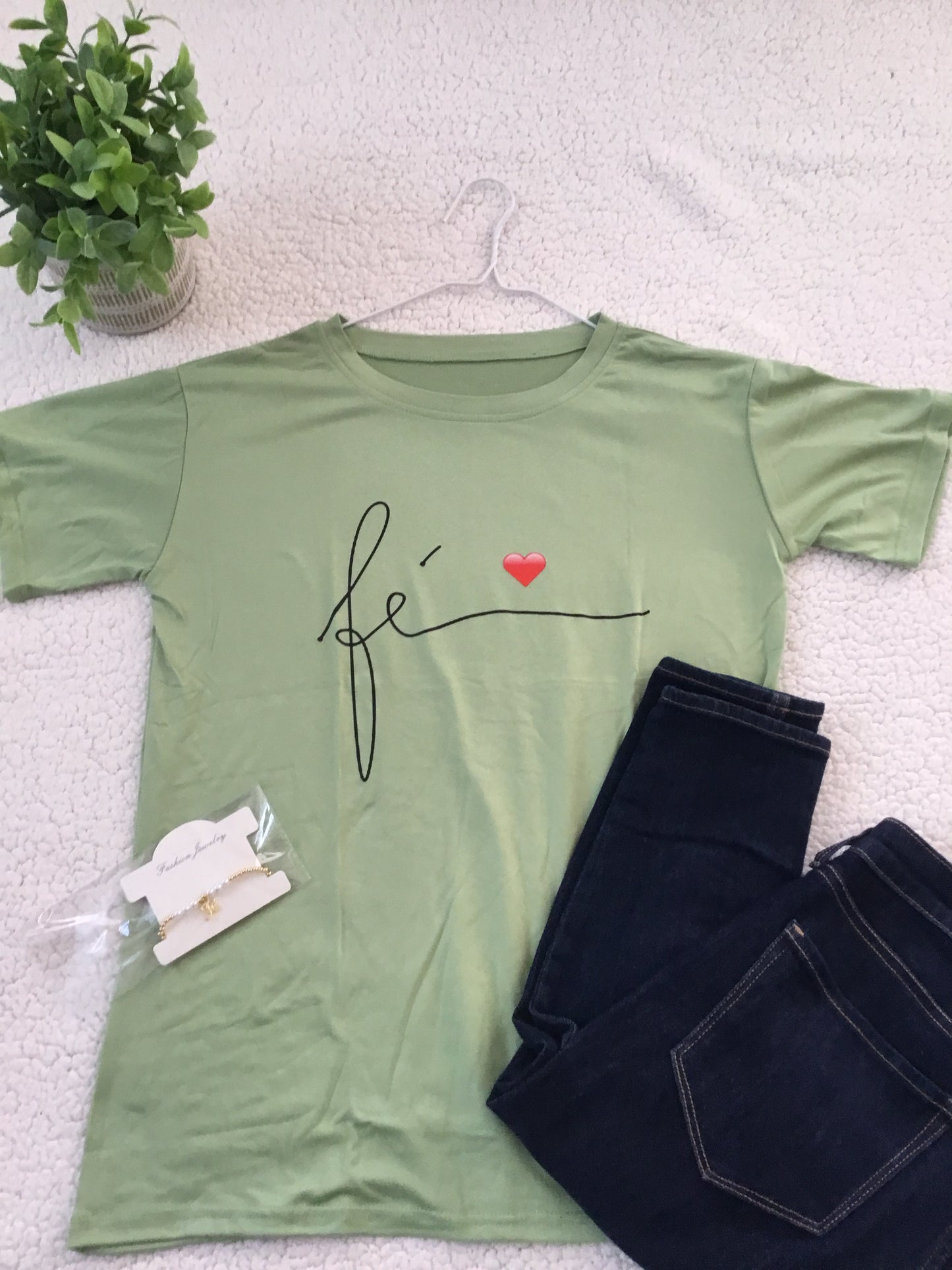 Tshirt Fé Verde